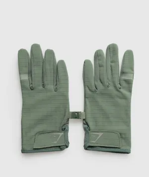 Gymshark Running Glove - Unit Green