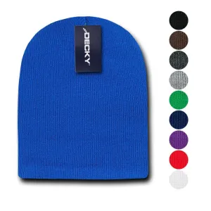 Decky Winter Warm Beanies Short Knitted Skull Ski Caps Hats Unisex