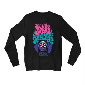 Jimi Hendrix Sweatshirt - Safe Kind Of High