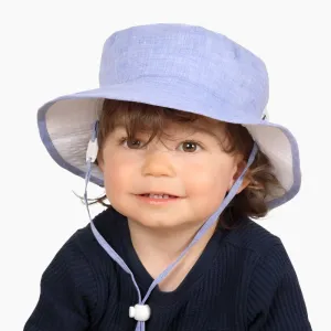 Linen UPF50  Sun Protection Child Camp Hat