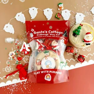 Santa's Cottage (Milk & Cookies) Kiddough Play Kit