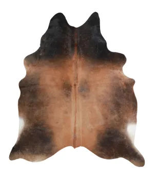 Warm Caramel X-Large Brazilian Cowhide Rug 7'2"H x 6'2"W #A21646 by Hudson Hides